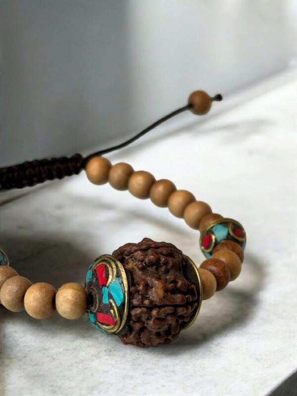 Pulsera Rudraksha Espiritualidad y Protección - Imagen 2