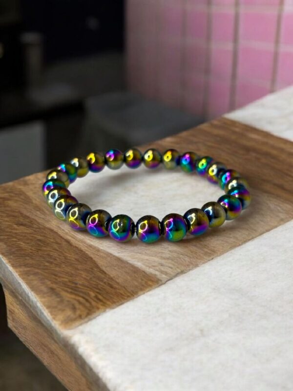 PULSERA HEMATITA ARCOIRIS